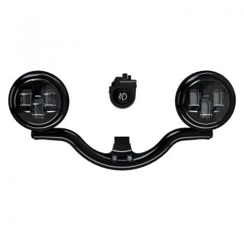 PATHFINDER S LED DRIVING LIGHT MOUNT - STEELFRAME - BLACK