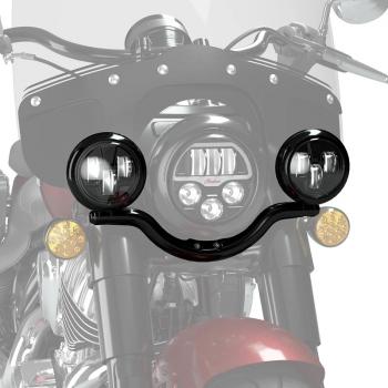 PATHFINDER S LED DRIVING LIGHT MOUNT - STEELFRAME - BLACK