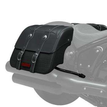 SADDLEBAGS - CHIEF STEELFRAME - BLACK