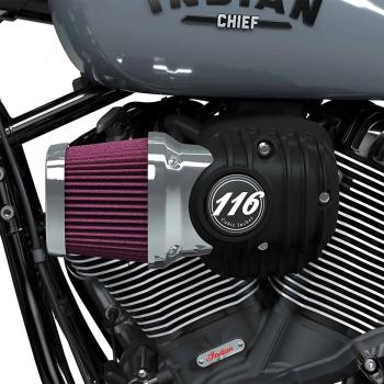 THUNDERSTROKE FORWARD STAGE 1 AIR INTAKE - CHROME