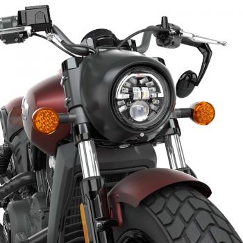 Preview: SCOUT PATHFINDER 5.75" ADAPTIVE LED ECE HEADLIGHT - BLACK Preview: SCOUT PATHFINDER 5.75" ADAPTIVE LED ECE HEADLIGHT - BLACK