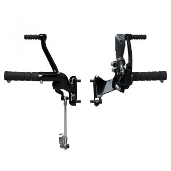 FORWARD FOOT CONTROLS - CHIEF STEELFRAME - BLACK