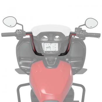 Preview: MITERED MID RISE HANDLEBAR - CHROME