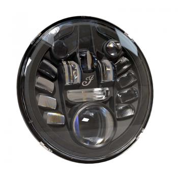 PATHFINDER 7" ADAPTIVE LED ECE HEADLIGHT - BLACK