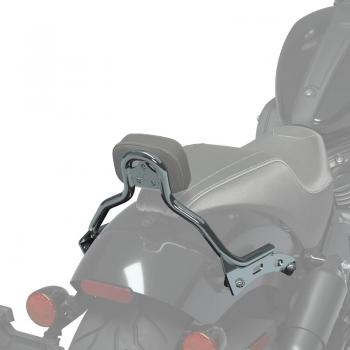 Preview: SYNDICATE LOW PROFILE PASSENGER BACKREST - CHIEF STEELFRAME - CHROME