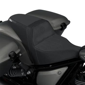 2-UP HIGH BOLSTER CLUB SEAT - CHIEF STEELFRAME - BLACK