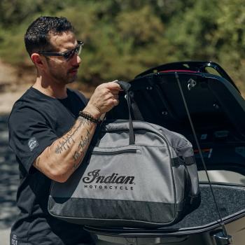 Preview: SPIRIT LAKE TRUNK LINER TRAVEL BAG - BLACK + GRAY