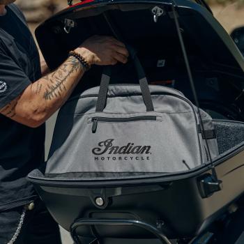 Preview: SPIRIT LAKE TRUNK LINER TRAVEL BAG - BLACK + GRAY