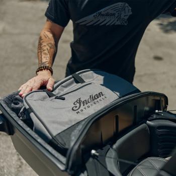 Preview: SPIRIT LAKE TRUNK LINER TRAVEL BAG - BLACK + GRAY