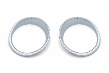 Aztec Gauge Cluster Accents - Ride Command - Chrom