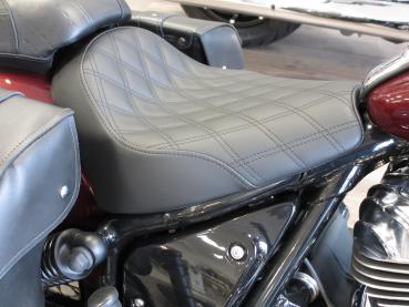 Preview: Renegade Solo Seat - Indian Chief Steelframe - LS Black