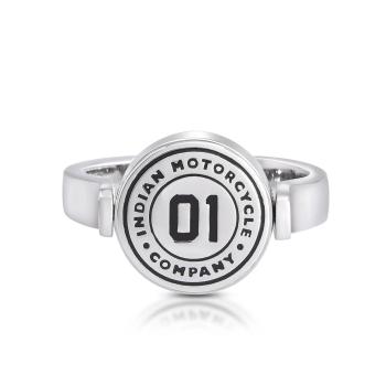 Womens Indian Motorcycle 01 Double-Sided Ring