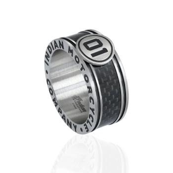 Preview: Mens Speedway 01 Carbon Fiber Band Ring
