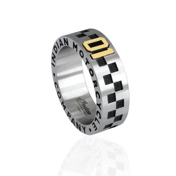 Preview: Mens Speedway Gold 01 Band Ring