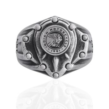 Mens Silver Cam Cover Ring