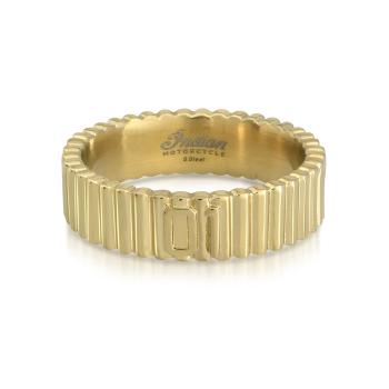 Preview: Womens High Gear Black and Gold Stacking Ring Set