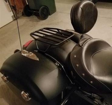 Motherwell Solo Rack flach + abnehmbar - Indian Chief - Mattschwarz