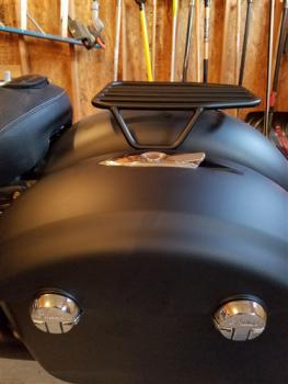 Motherwell Solo Rack flach + abnehmbar - Indian Chief - Mattschwarz