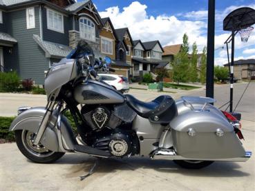 Motherwell Solo Rack flach + abnehmbar - Indian Chieftain - Chrom