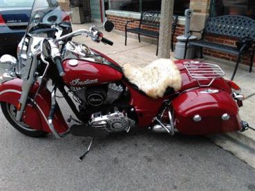 Motherwell Solo Rack flach + abnehmbar - Indian Chieftain - Chrom