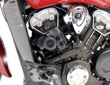 Denali Soundbomb Compact Air Horn - Komplettset Indian Scout