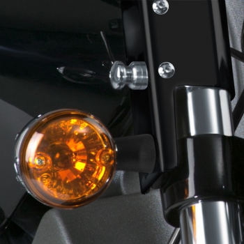 SwitchBlade Quick Release Montagesatz - Schwarz - Indian Scout