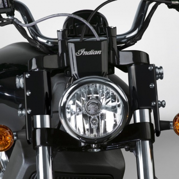 SwitchBlade Quick Release Montagesatz - Schwarz - Indian Scout