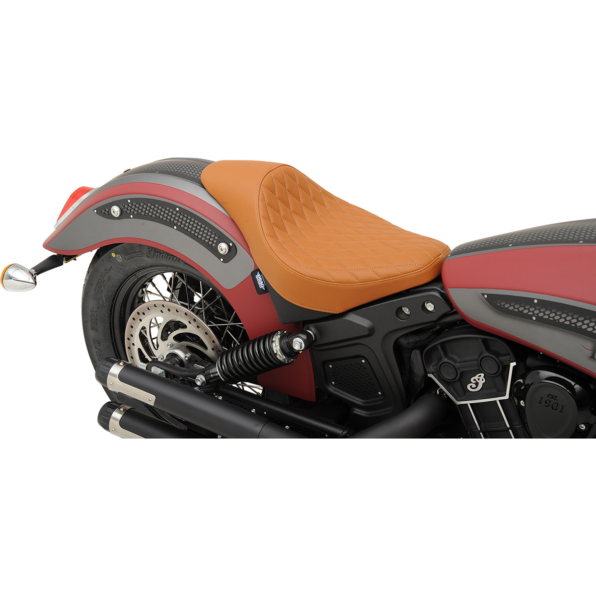 Сидение на indian Scout