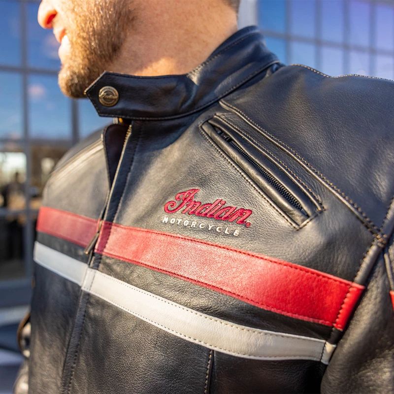 Indian Only MENS FREEWAY JACKET 2 BLACK
