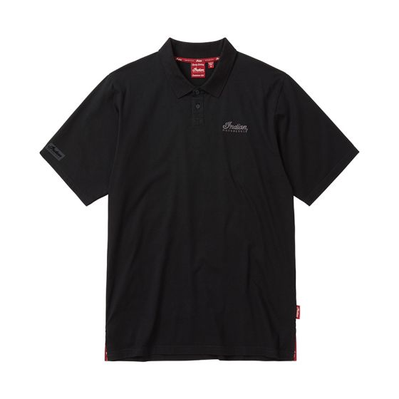 Black polo shirt mens shop