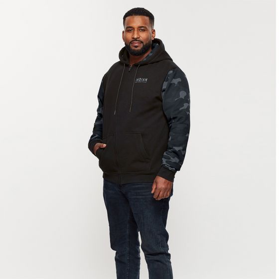 Black camo hoodie mens outlet
