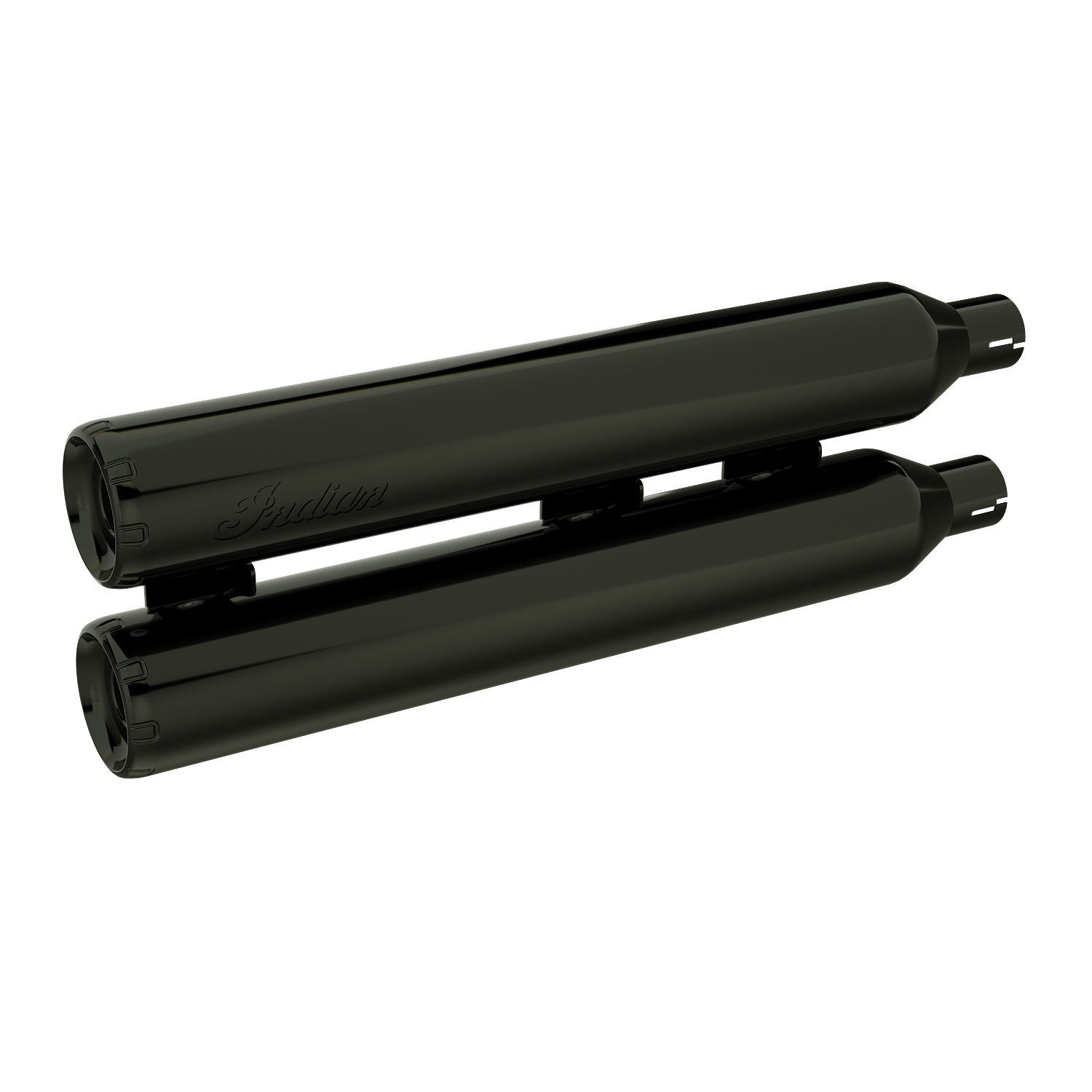 Indian Only STAGE 1 STRAIGHT SLIP ON EXHAUST SCOUT BOBBER BLACK