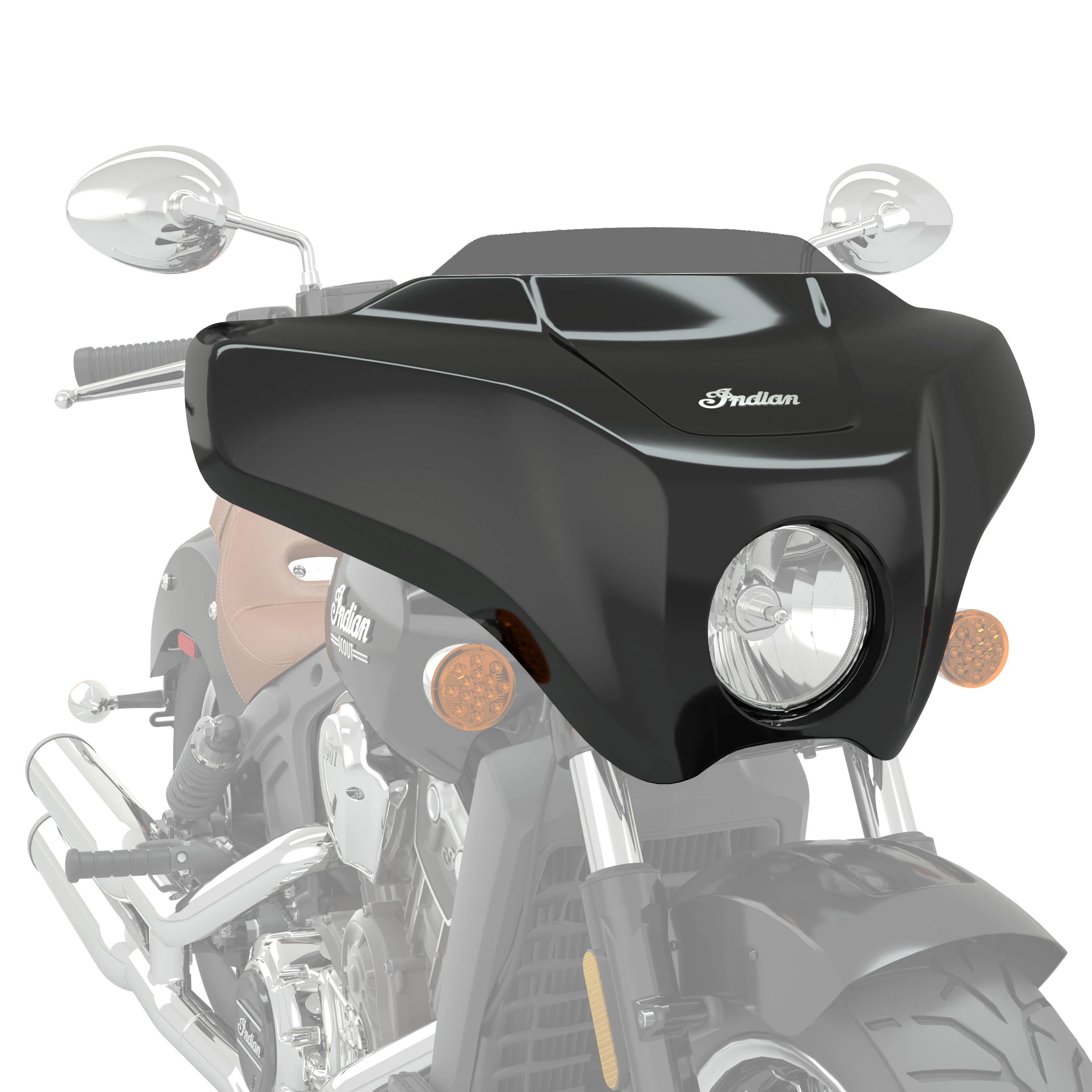 Indian Only SCOUT QUICK RELEASE FAIRING INDIAN MOTORCYCLE RED