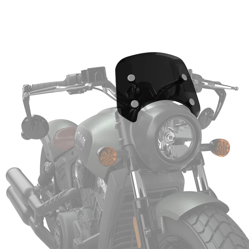 LOW WIND DEFLECTOR TINTED SCOUT BOBBER