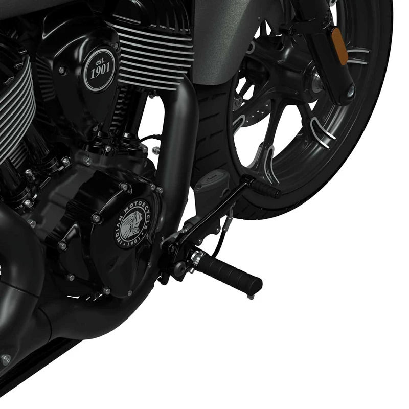 IndianOnly FORWARD FOOT CONTROLS CHIEF STEELFRAME BLACK