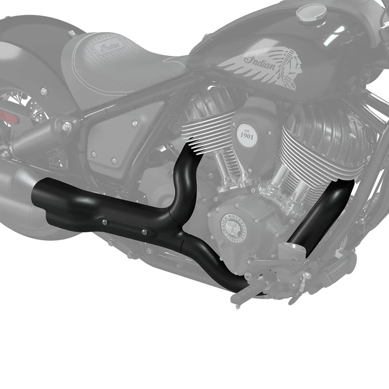 Indian-Only - BLACK HEAT SHIELDS - CHIEF STEELFRAME