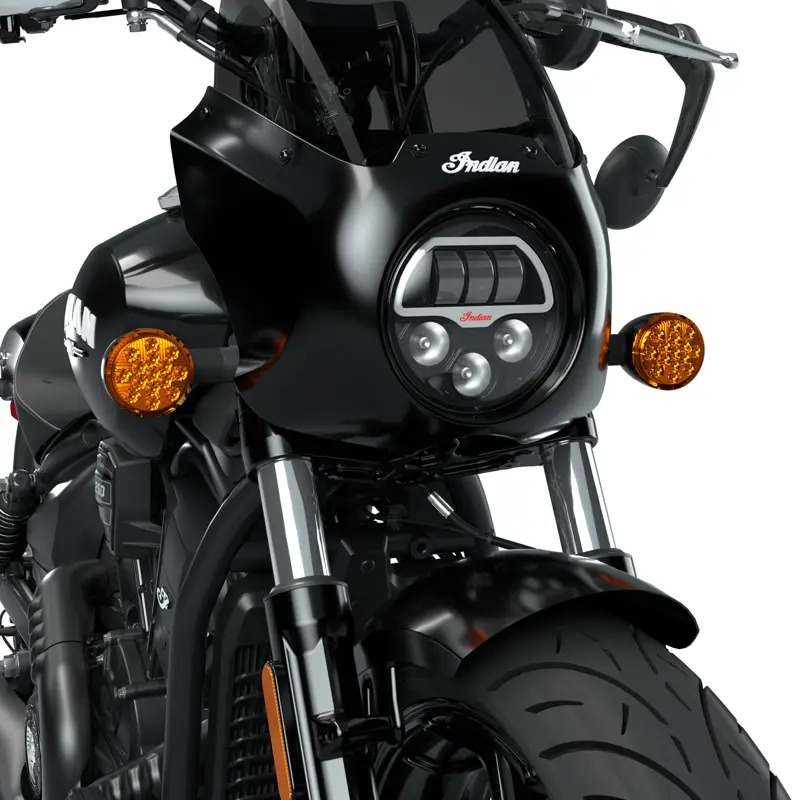 HEAD LIGHT × Indian Motor Cycle 囚人服 W34 Indian-Only - PATHFINDER LED HEADLIGHT - SCOUT 1250