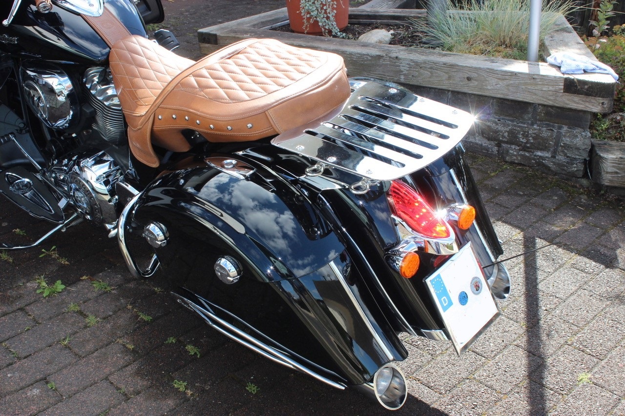 Indian Only Quick Detachable Luggage Rack for Indian Touring