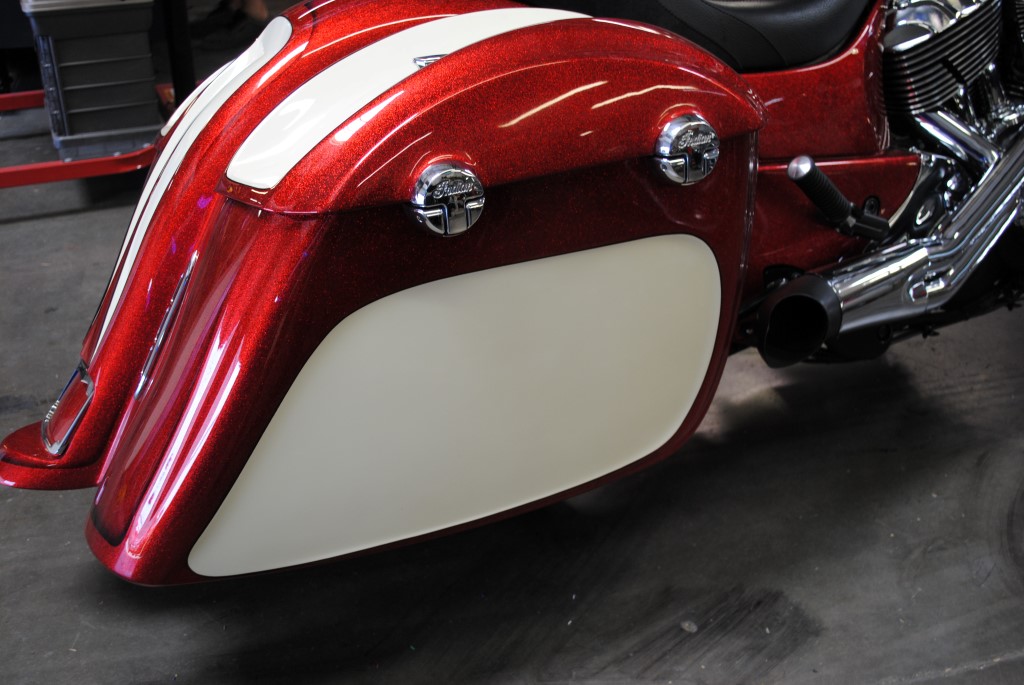 Indian Only Stampede Series Chieftain Stretched Rear End Accents with Cutouts
