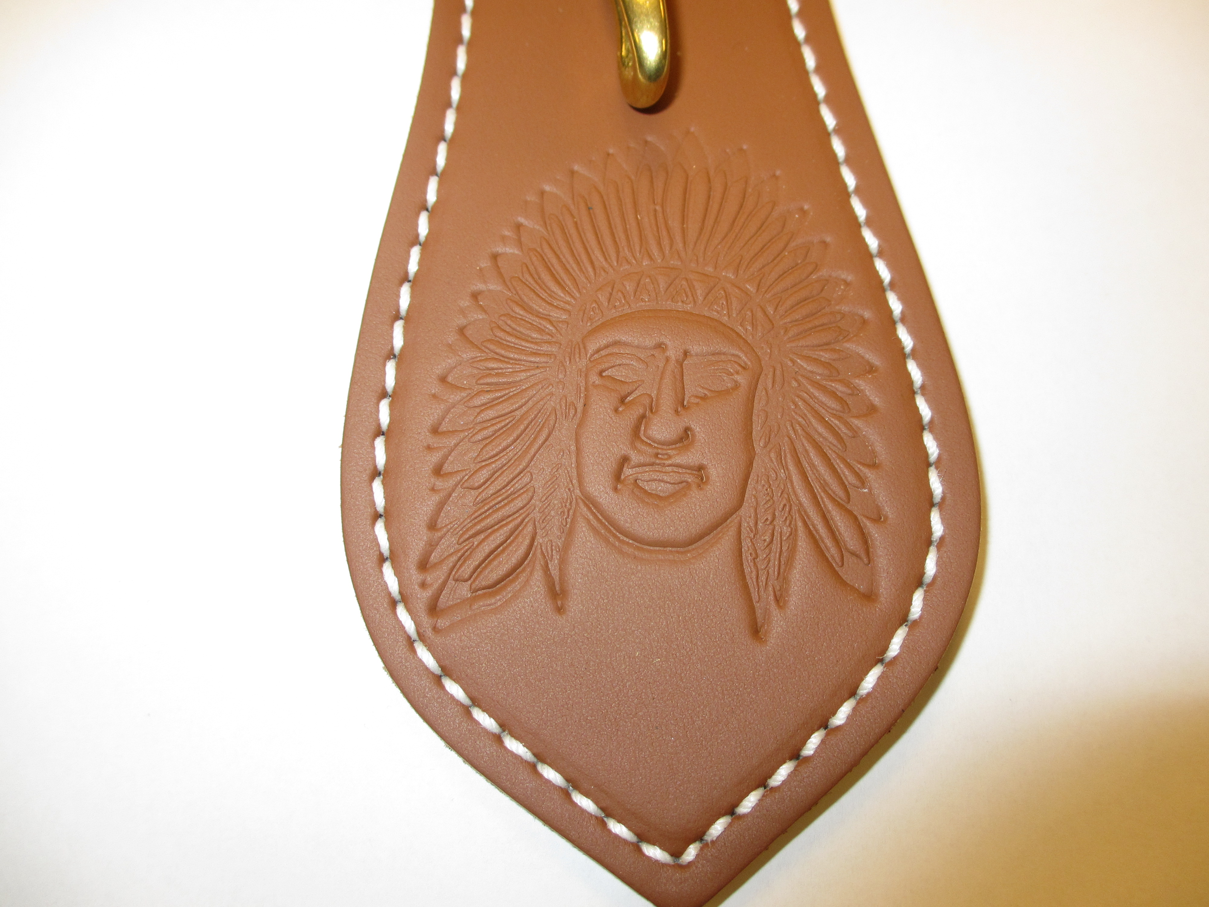 Leather key fob holder sales