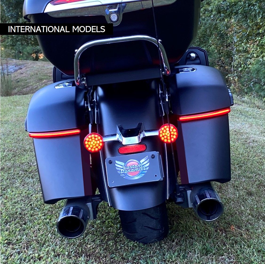 Harley davidson saddle bag lights deals