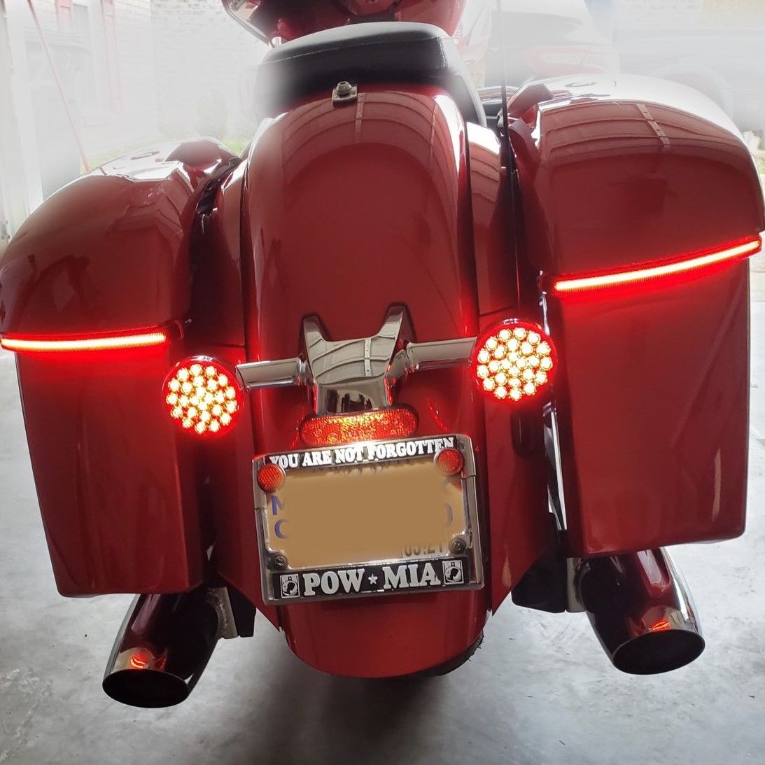 Harley davidson hotsell led saddlebag lights