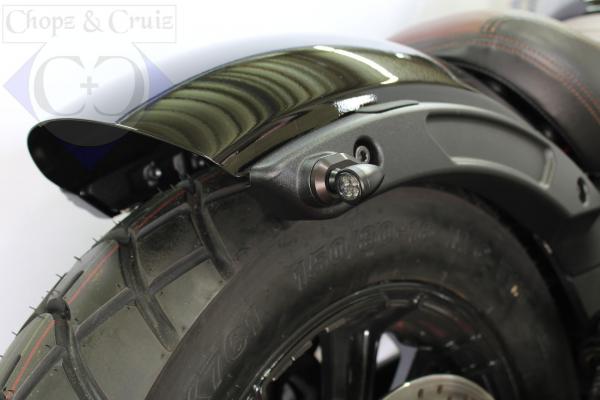 Blinkerhalter hinten - M8 - schwarz - Indian Scout