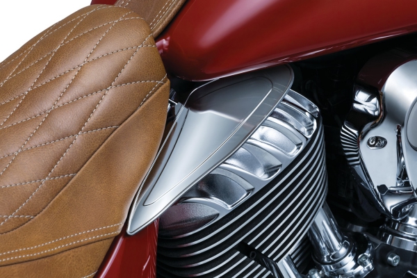Saddle Shields Heat Deflectors - Indian Chief