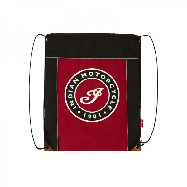 MADISON DRAWSTRING BAG - BLACK