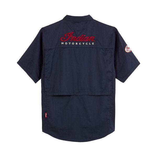 MENS VENTED SHIRT - NAVY