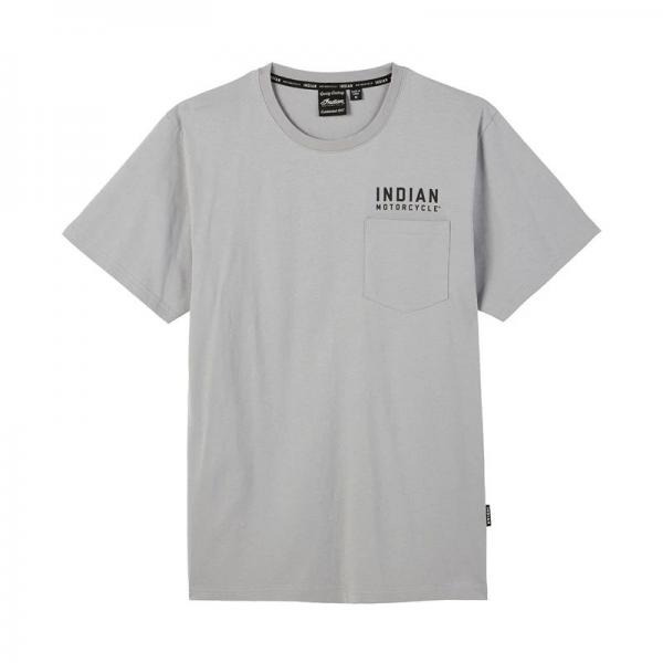 MENS CIRCLE ENGINE TEE - GRAY