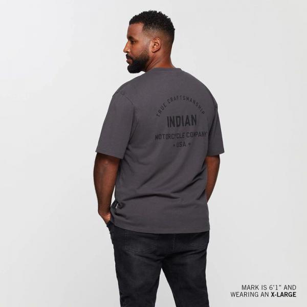MENS TRUE CRAFTSMANSHIP USA TEE - GRAY