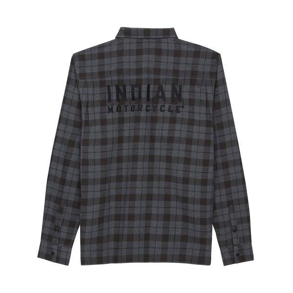 MENS CHICAGO PLAID SHIRT - BLACK