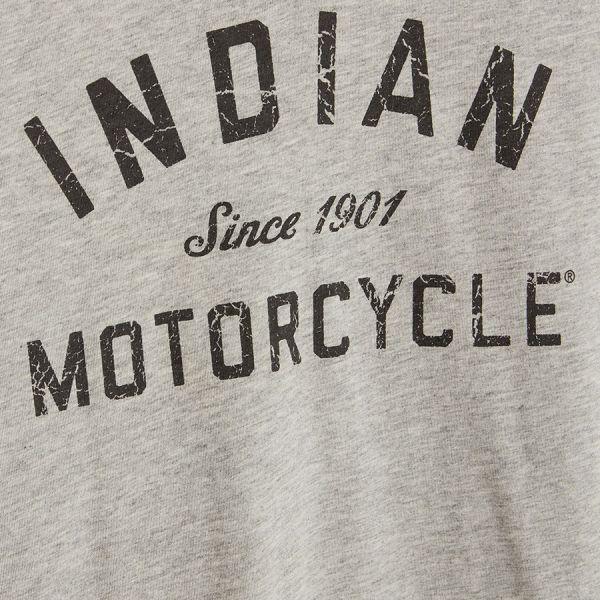 WOMENS V NECK 1901 TEE - GRAY